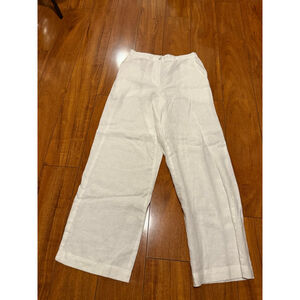 Women's Idillio Positano White Wide Leg Pants S